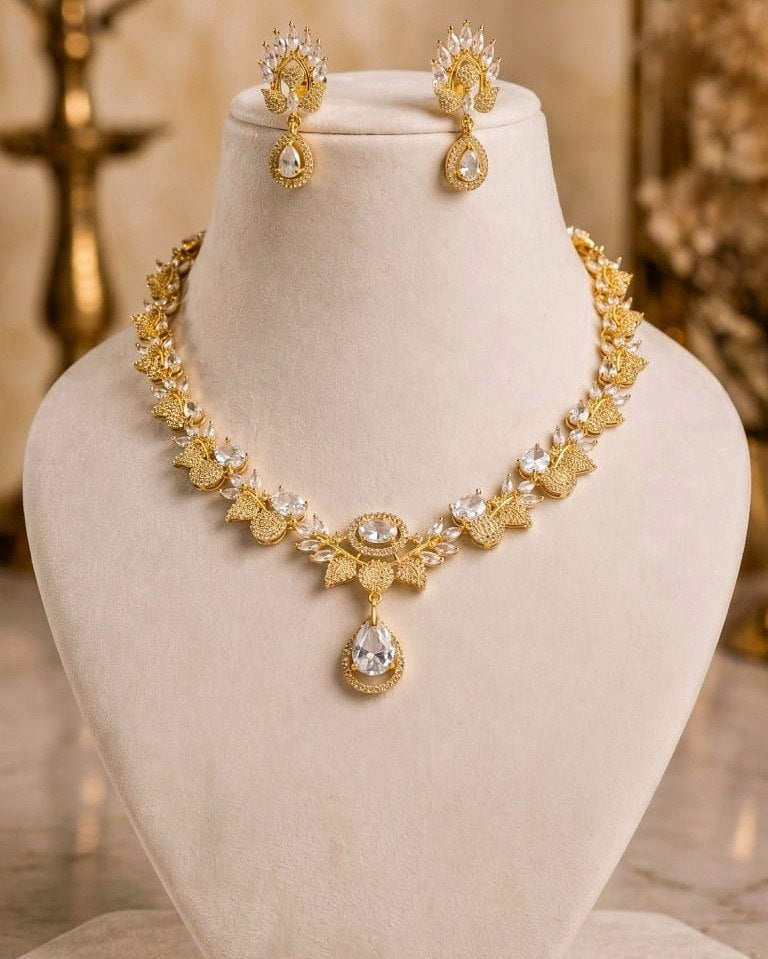 Aurikala Luna Bloom necklace Set